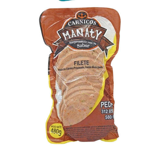 FILETE CARNE MANATY 480G ESPECIAL